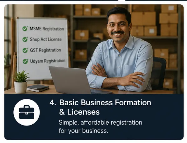 Basic Business Formation & Licenses
