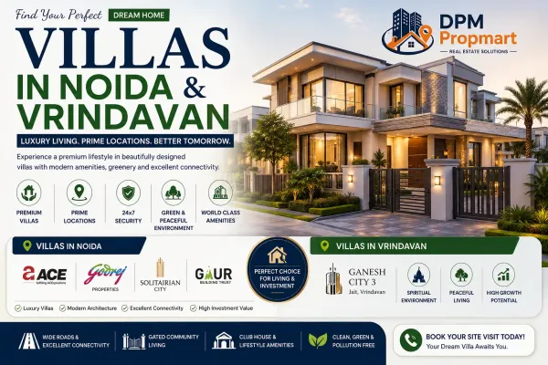Villas in Noida & Vrindavan