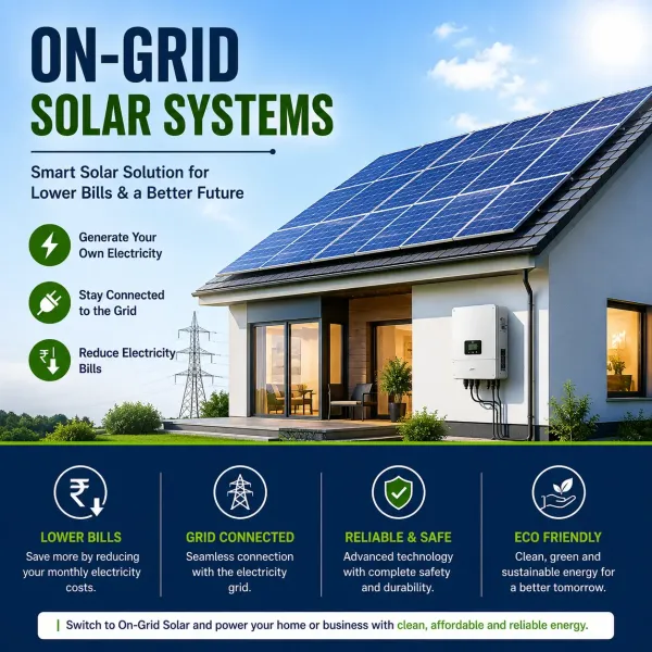 On-Grid Solar System in Hathras